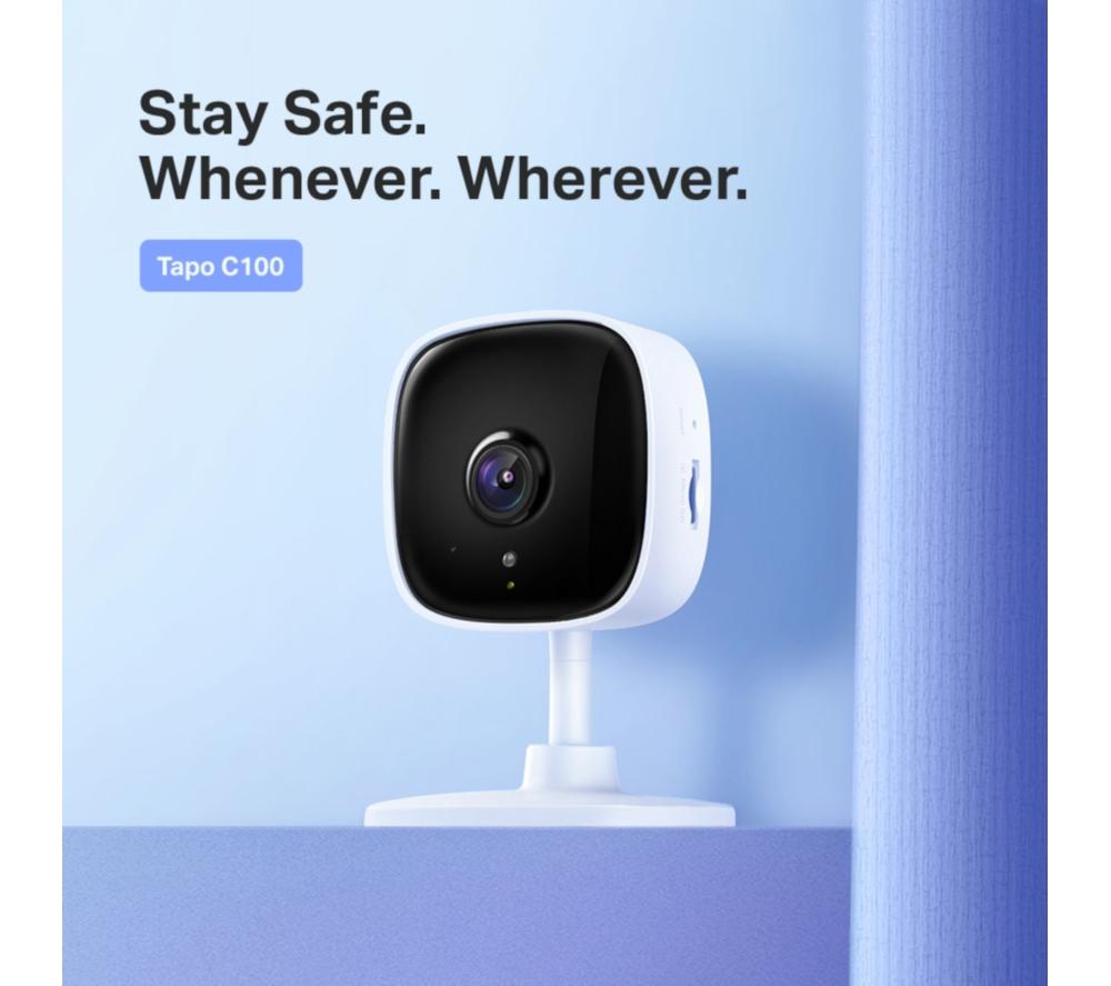 TP-LINK Tapo C100 Full HD 1080p WiFi Security Camera