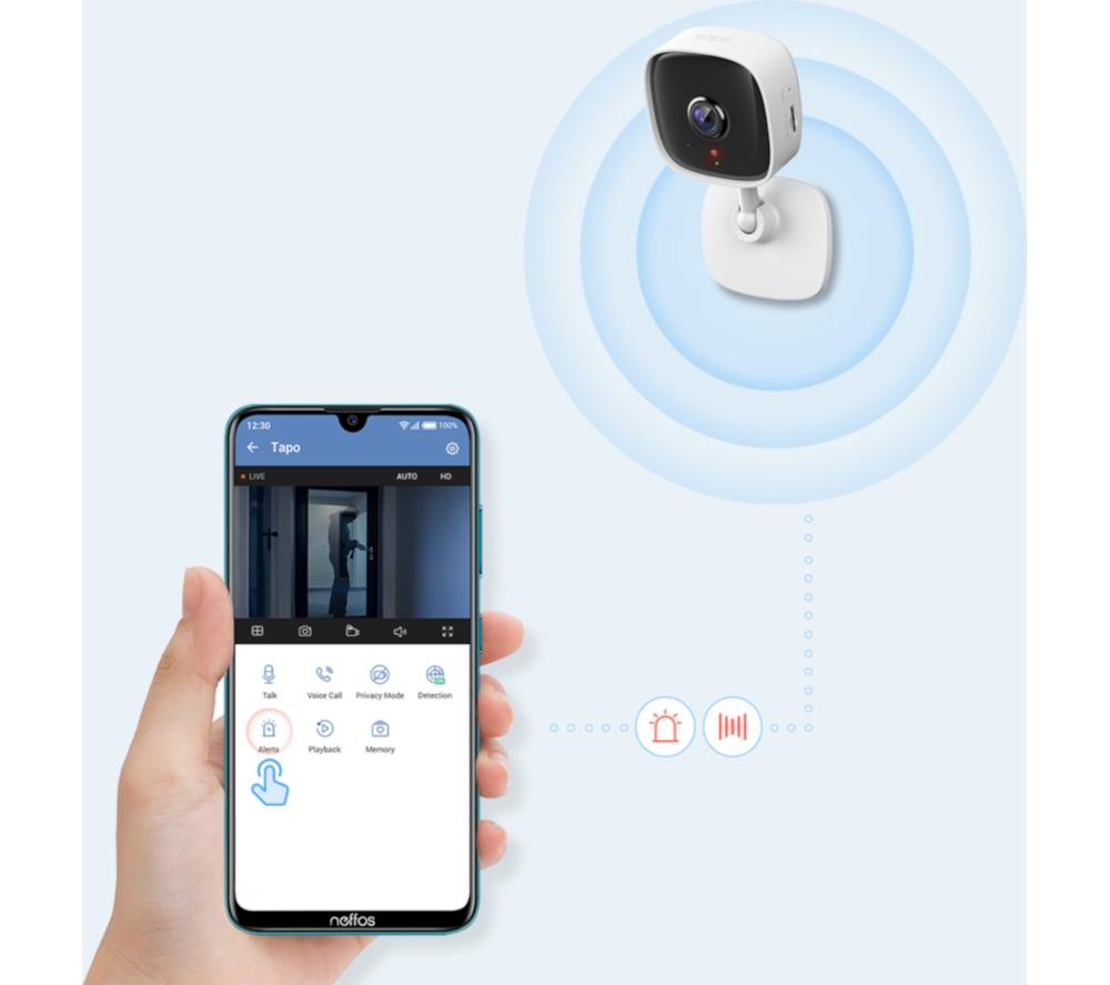 TP-LINK Tapo C100 Full HD 1080p WiFi Security Camera