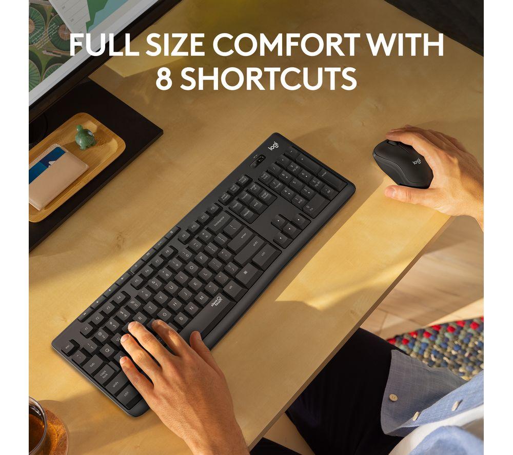 LOGITECH MK295 Silent Combo Wireless Keyboard & Mouse Set