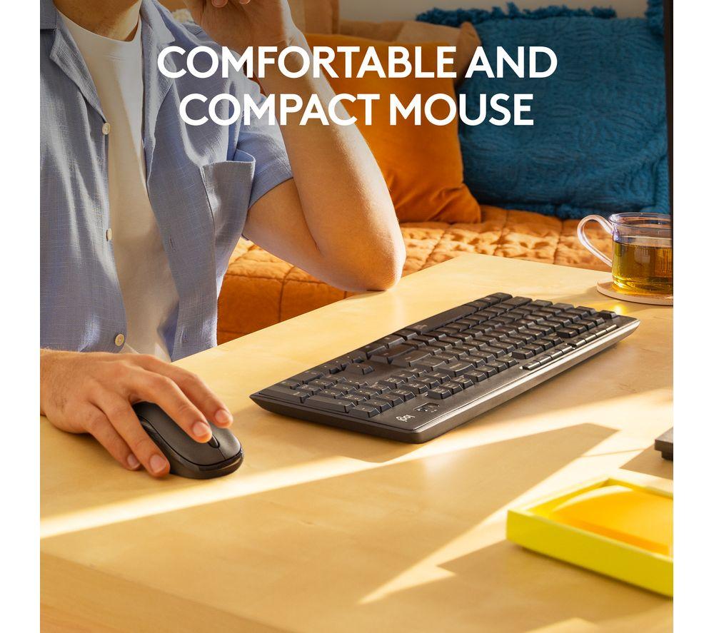 LOGITECH MK295 Silent Combo Wireless Keyboard & Mouse Set