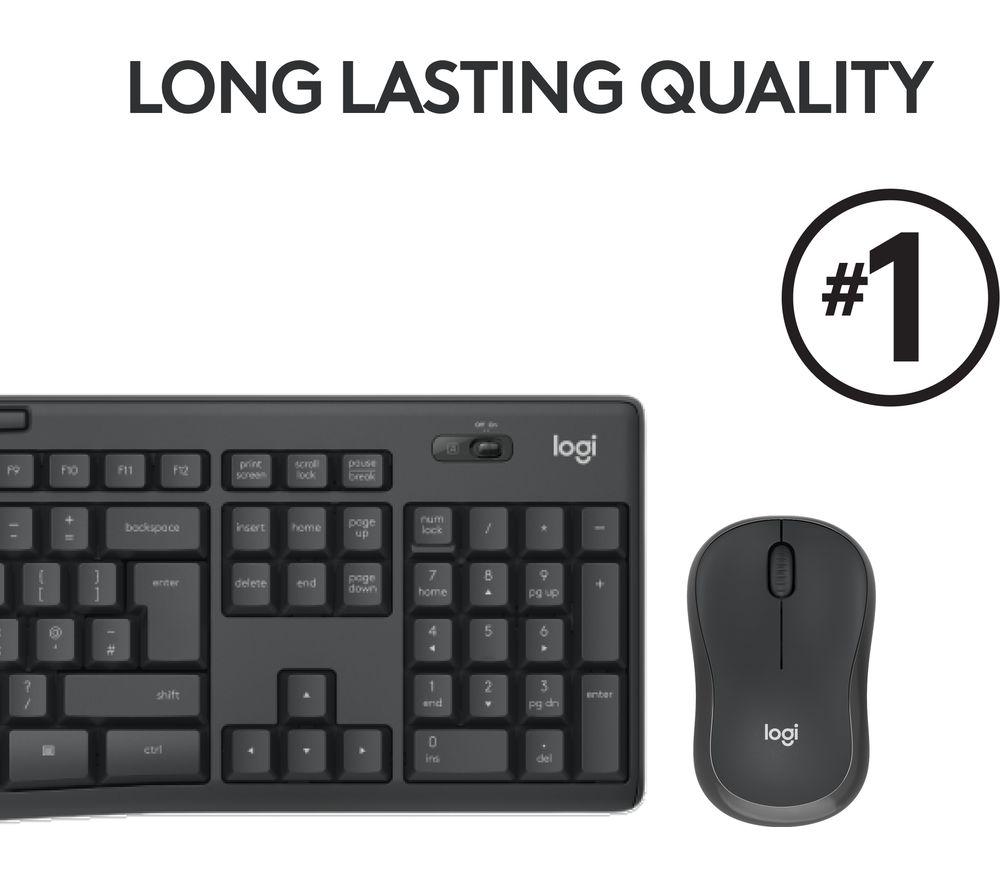 LOGITECH MK295 Silent Combo Wireless Keyboard & Mouse Set
