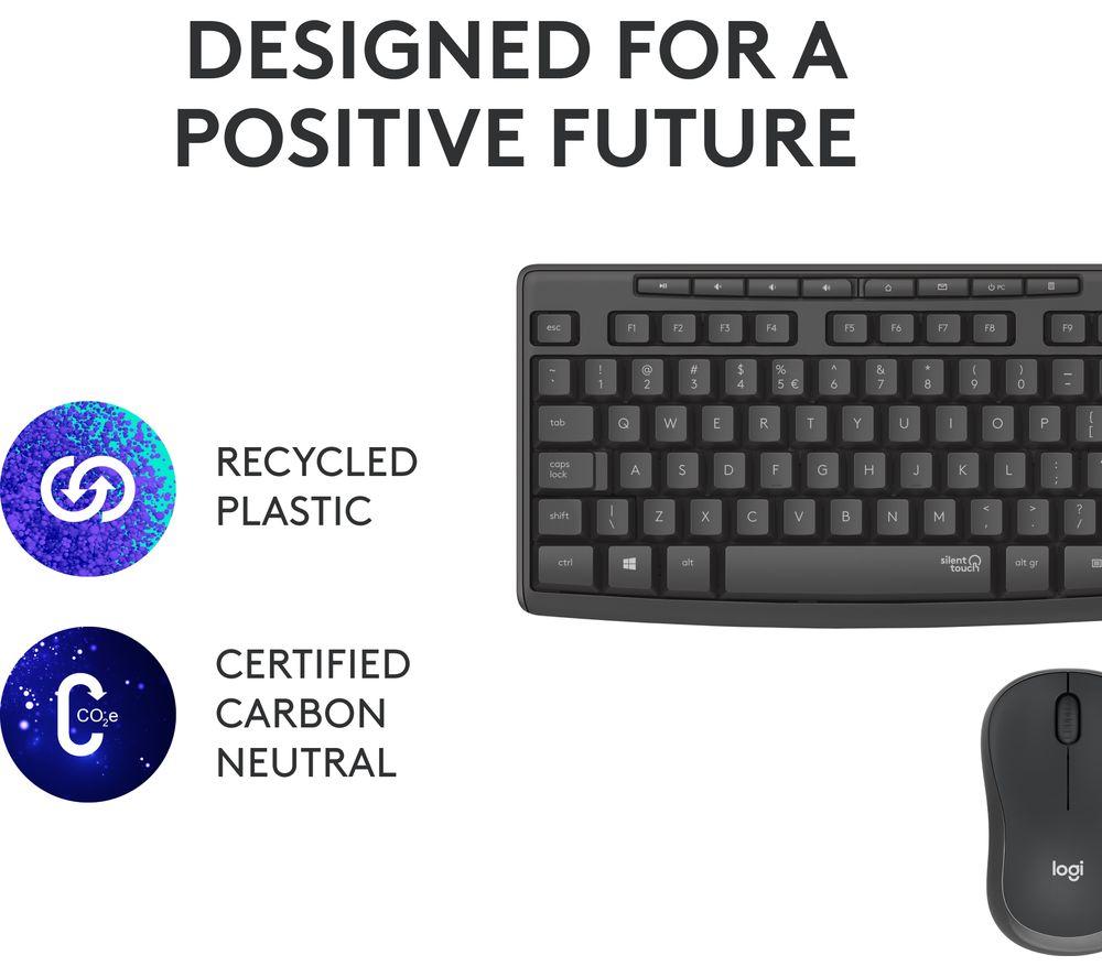 LOGITECH MK295 Silent Combo Wireless Keyboard & Mouse Set