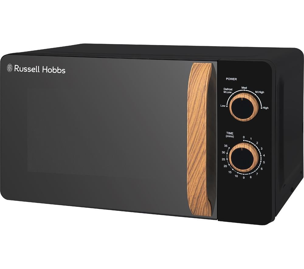 RUSSELL HOBBS RHMM713B-N Compact Solo Microwave - Black