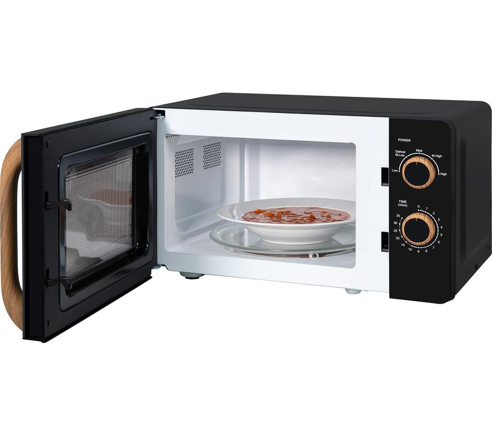 RUSSELL HOBBS RHMM713B-N Compact Solo Microwave - Black