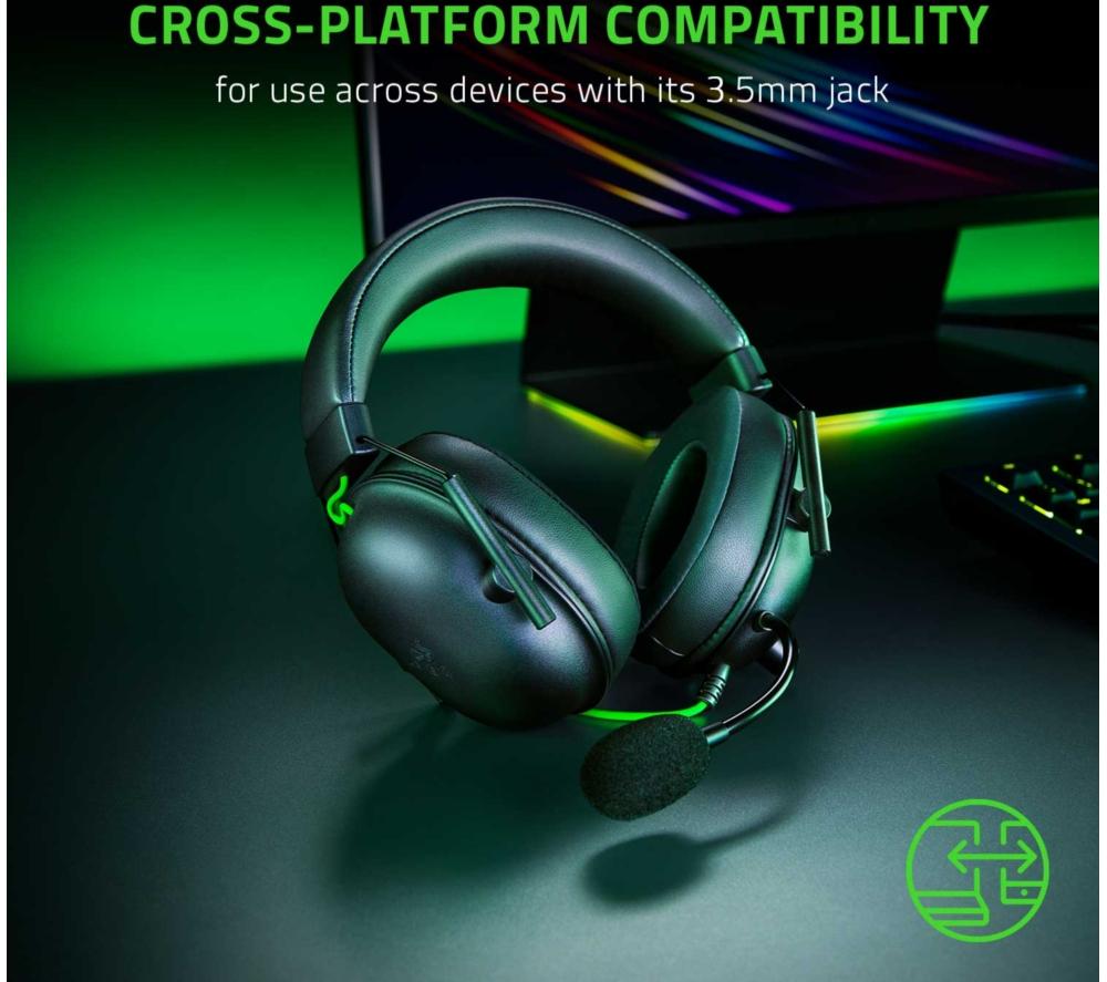 RAZER BlackShark V2 X Gaming Headset - Black