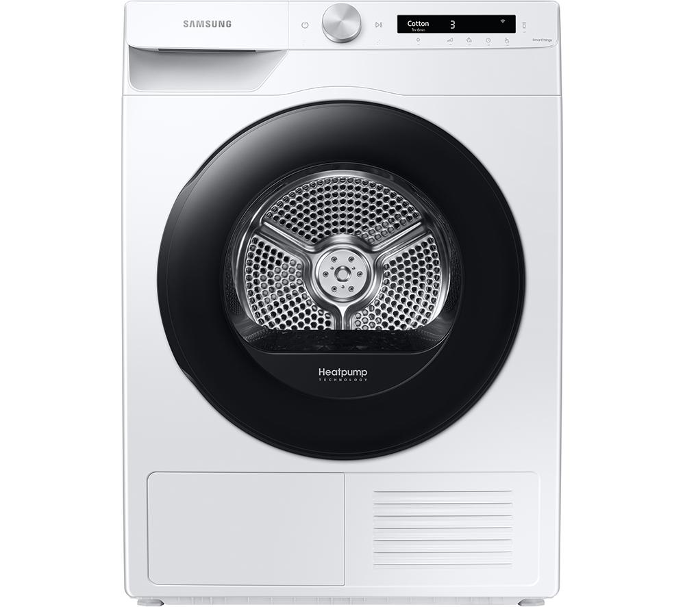 SAMSUNG Series 5 AI Energy DV90T5240AW/S1 WiFi-enabled 9 kg Heat Pump Tumble Dryer - White