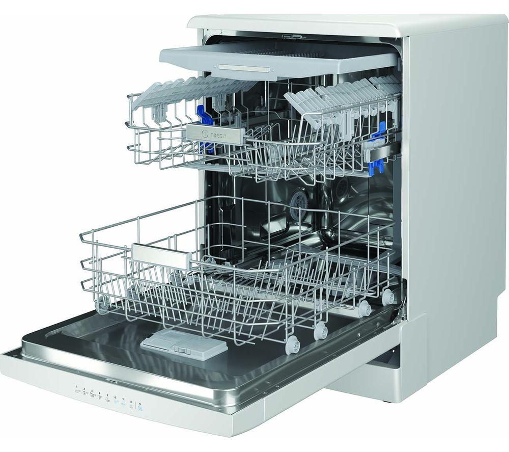 Lavavajillas de tamaño completo INDESIT DFO 3T133 F UK - Blanco