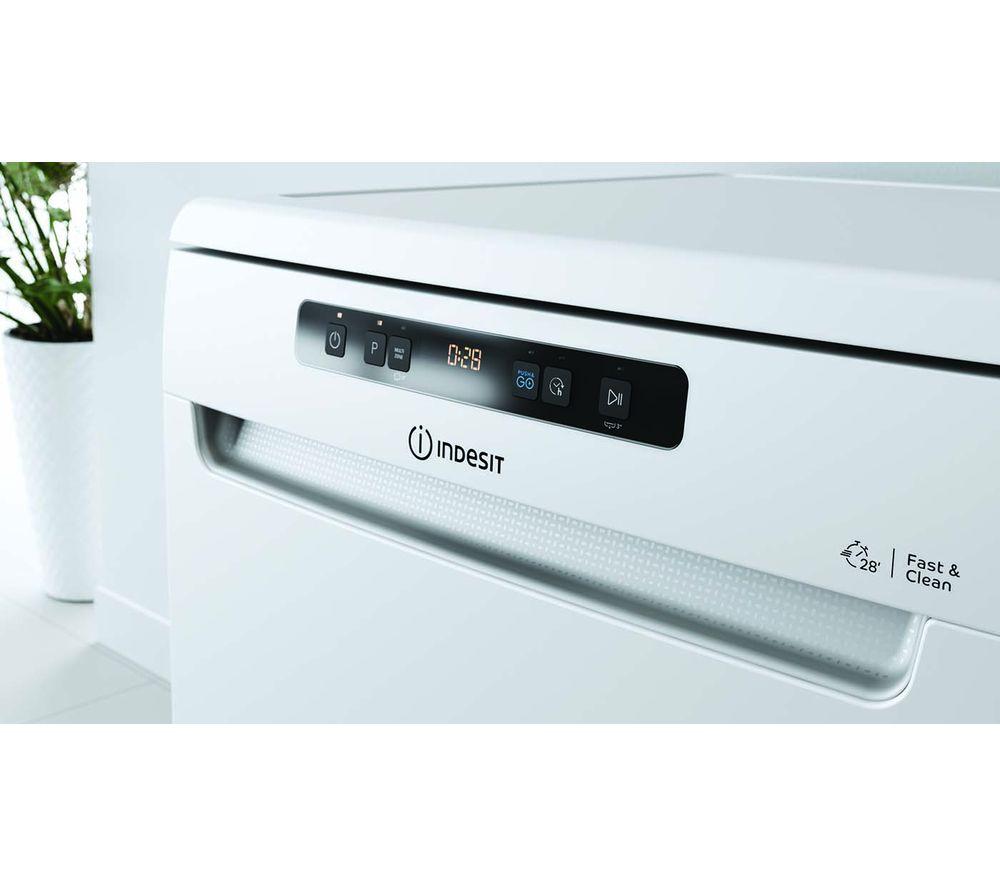 Lavavajillas de tamaño completo INDESIT DFO 3T133 F UK - Blanco