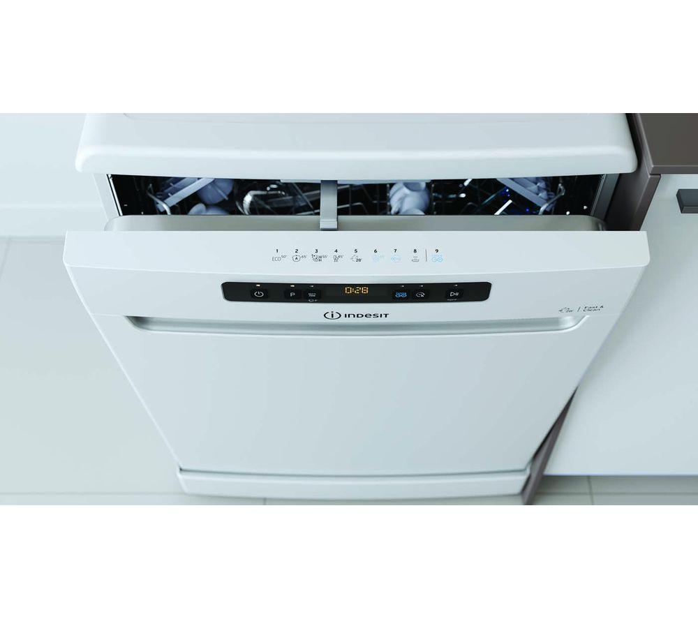 Lavavajillas de tamaño completo INDESIT DFO 3T133 F UK - Blanco