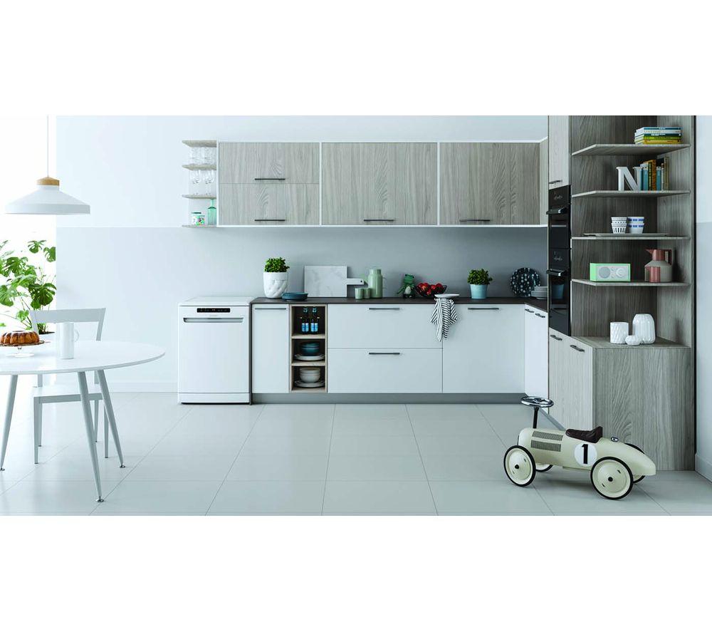 Lavavajillas de tamaño completo INDESIT DFO 3T133 F UK - Blanco