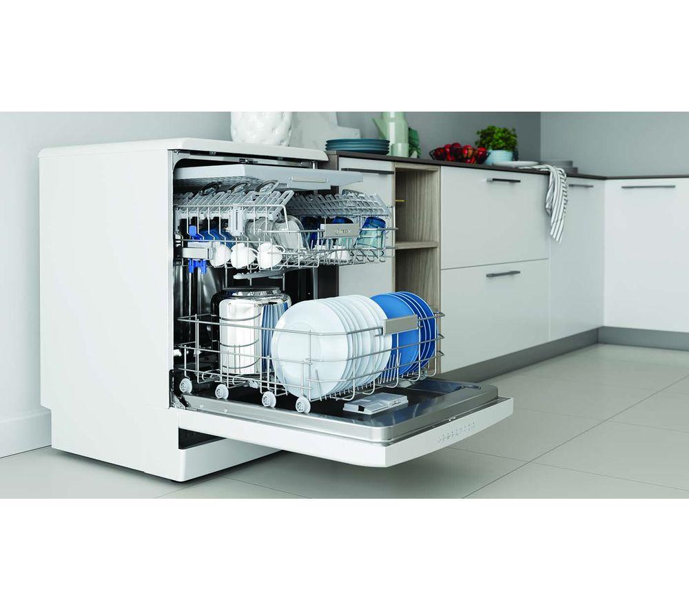 Lavavajillas de tamaño completo INDESIT DFO 3T133 F UK - Blanco