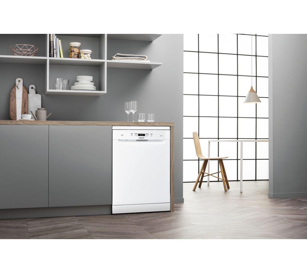 Lavavajillas de tamaño completo HOTPOINT HFC 3C26 W C UK - Blanco