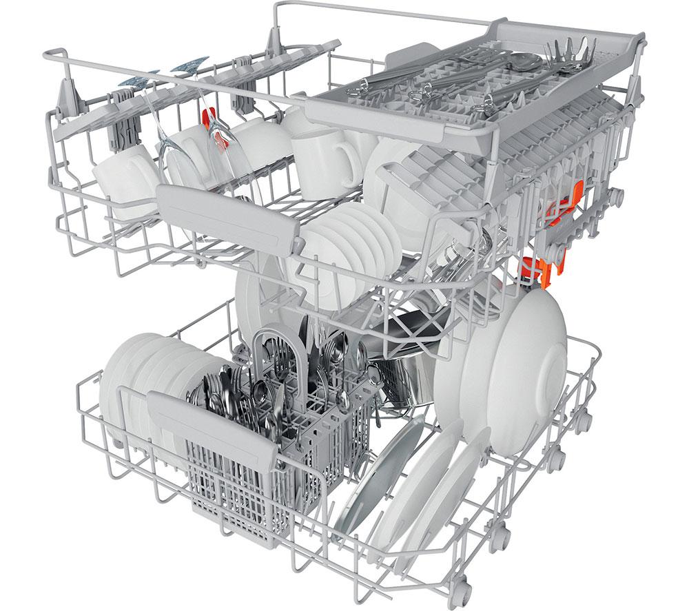 Lavavajillas de tamaño completo HOTPOINT HFC 3C26 W C UK - Blanco