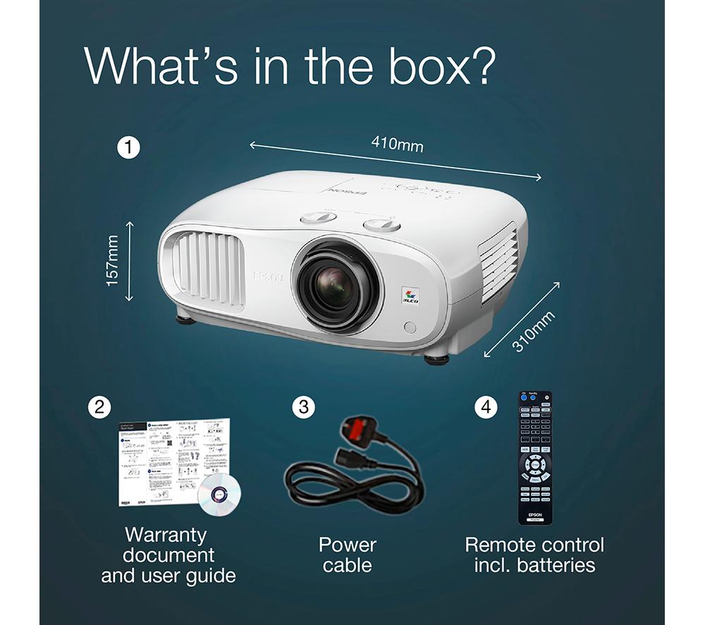 EPSON 4K PRO-UHD EH-TW7100 Home Cinema Projector
