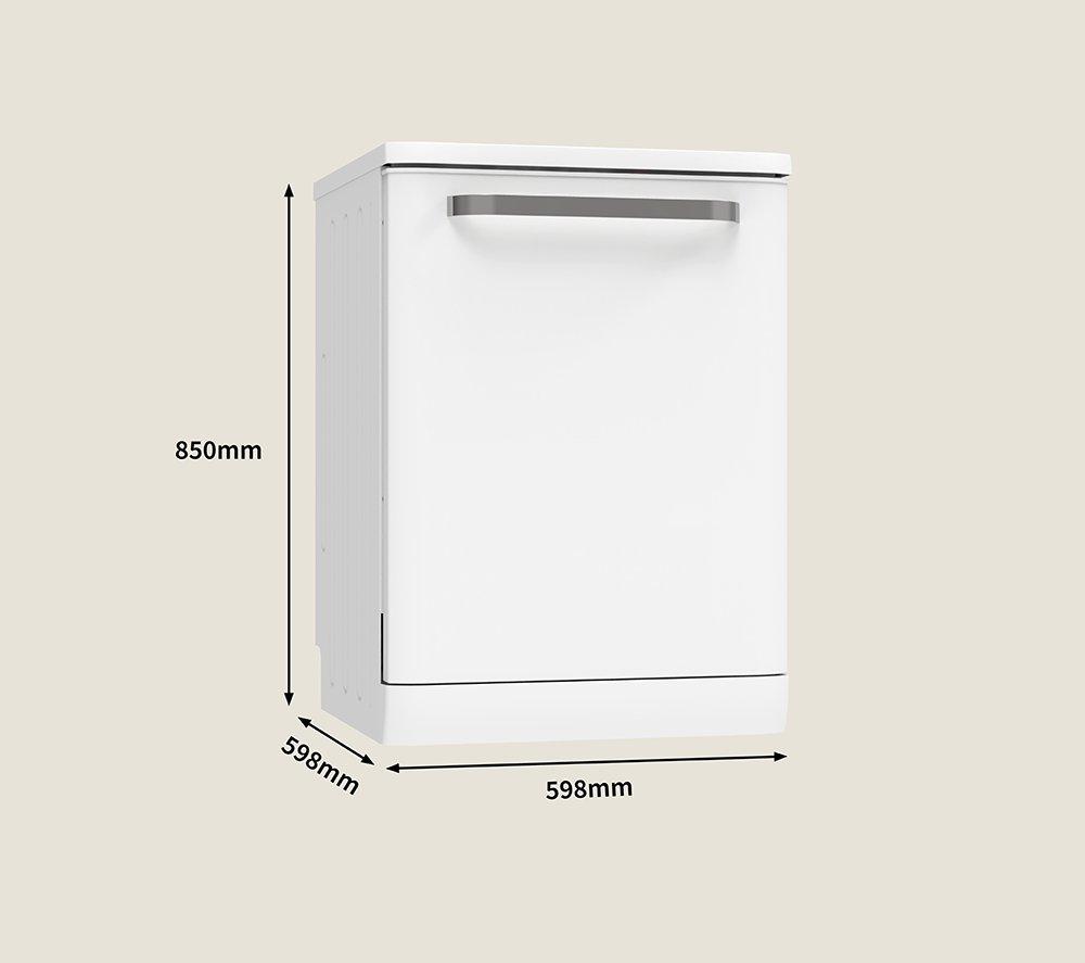SHARP QW-DX41F47EW Lavavajillas de tamaño completo - Blanco