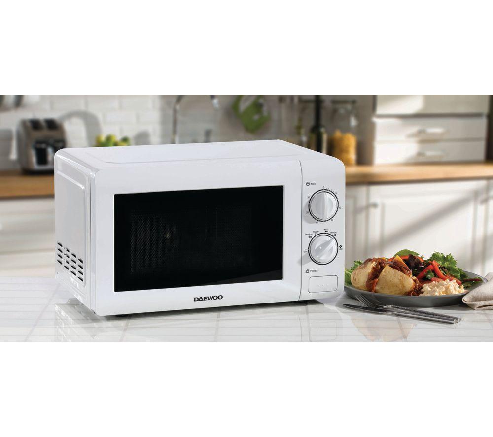 DAEWOO KOR6N35S Solo Microwave - White