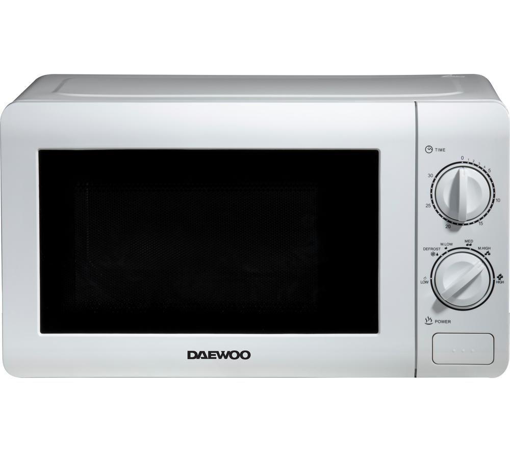 DAEWOO KOR6N35S Solo Microwave - White