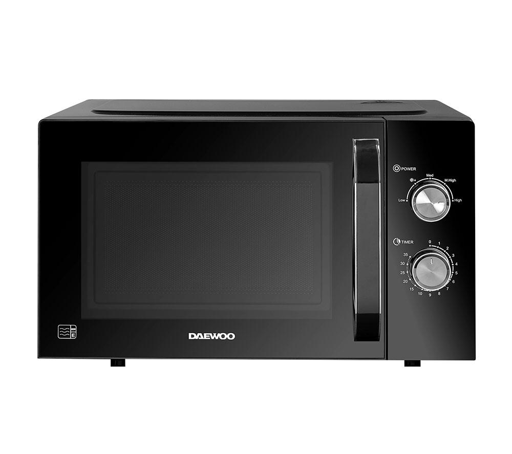 DAEWOO KOR8A07 Solo Microwave - Black