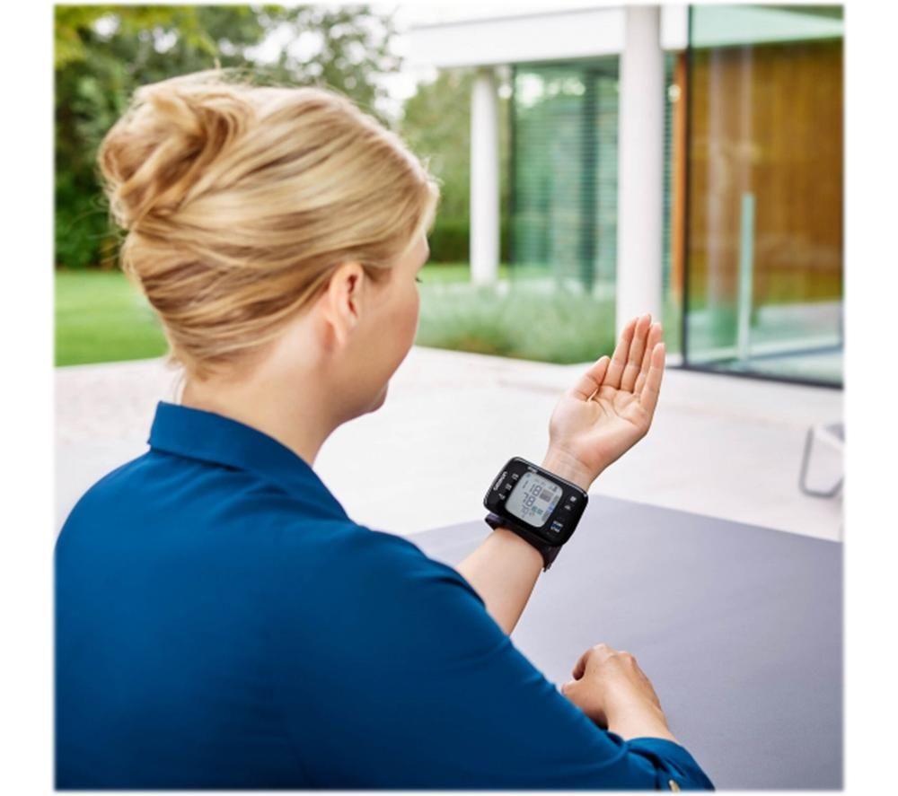 OMRON RS7 Intelli IT Wrist Blood Pressure Monitor - Black