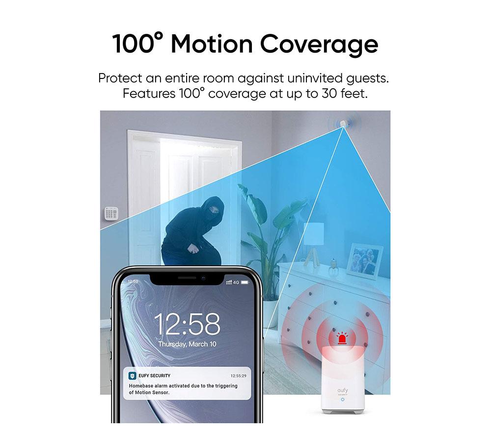 EUFY 5-Piece Smart Security Home Alarm Kit