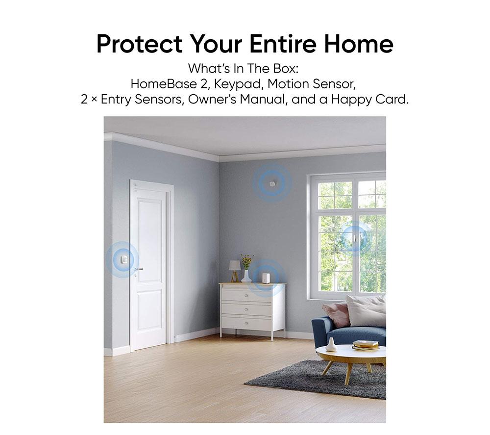 EUFY 5-Piece Smart Security Home Alarm Kit