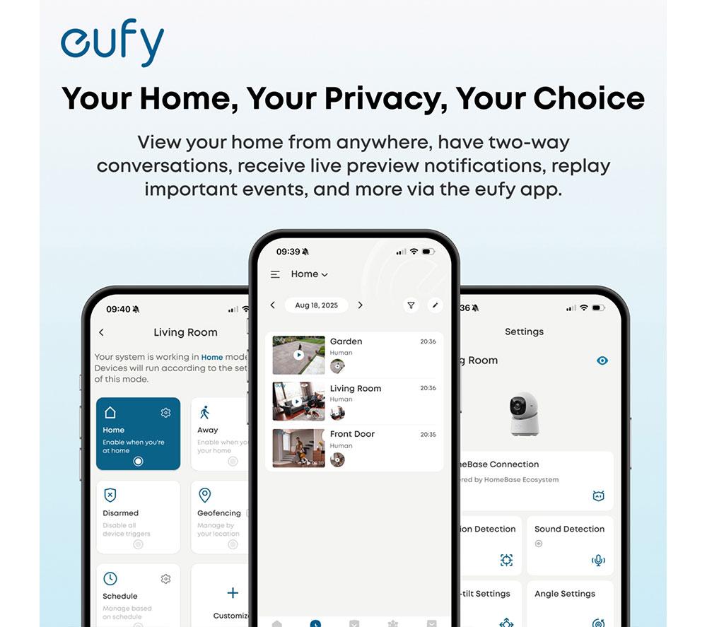 EUFY 5-Piece Smart Security Home Alarm Kit