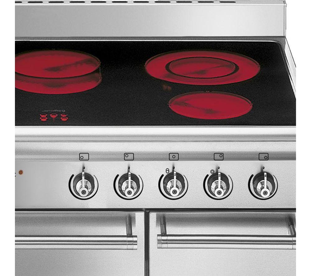 SMEG Concert SUK92CMX9 90 cm Electric Ceramic Range Cooker - Stainless Steel