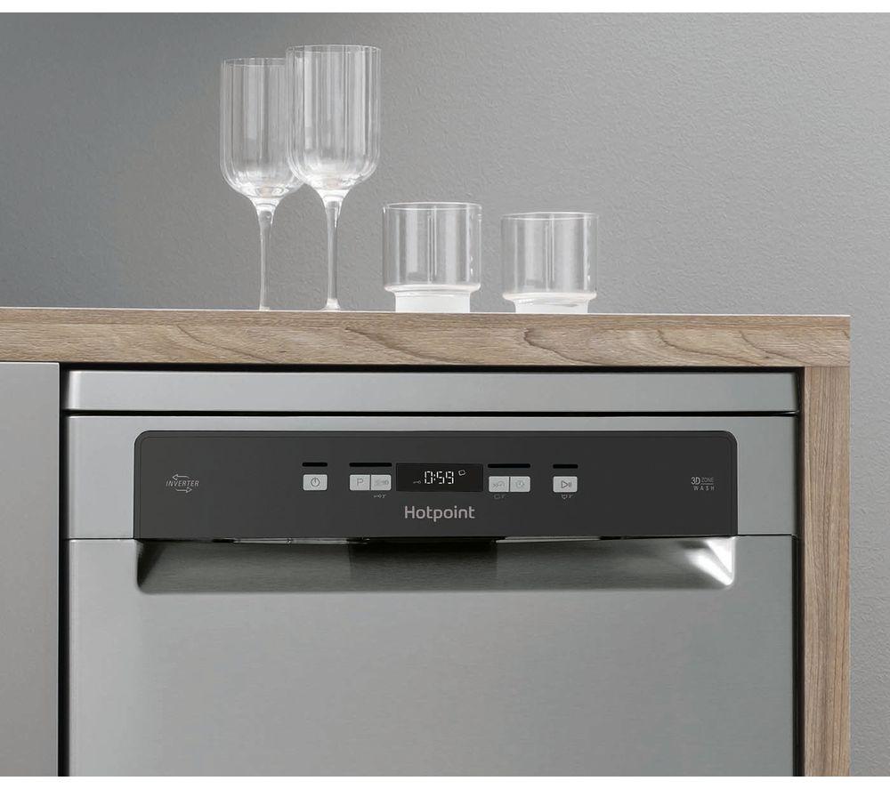Lavavajillas de tamaño completo HOTPOINT HFC 3C26 WC X UK - Inox