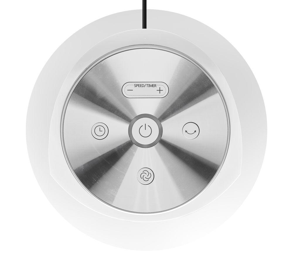 LOGIK LTFDCB21 Portable Tower Fan - Black & White