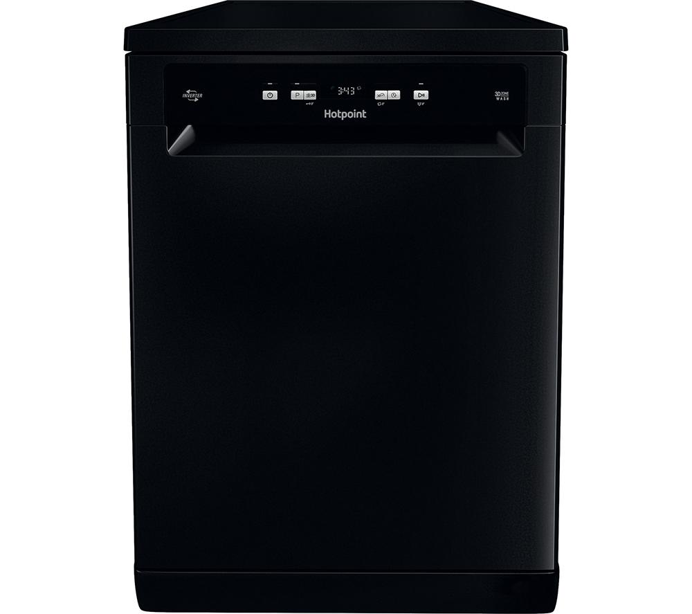 HOTPOINT HFC 3C26 WC B UK Full-size Dishwasher - Black