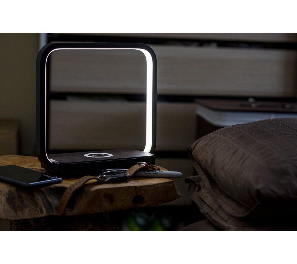 GROOV-E Artemis GVWC05BK LED Lamp & Wireless Charging Pad