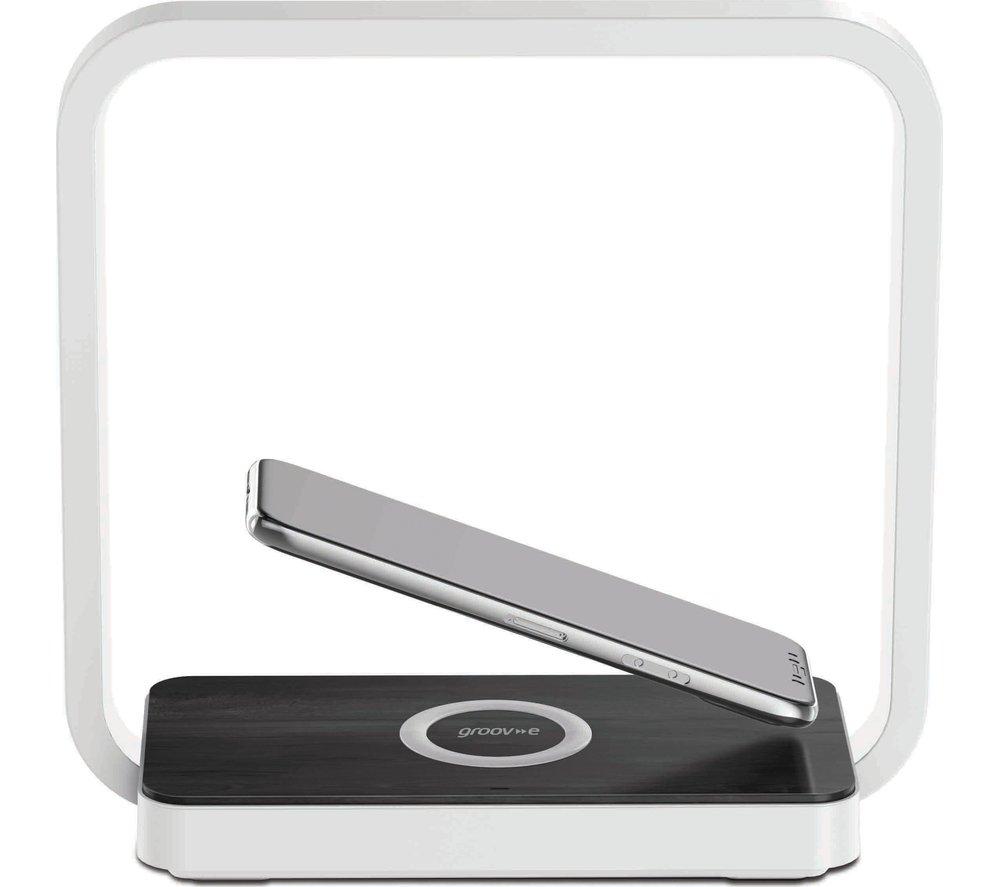GROOV-E Artemis GVWC05WE LED Lamp & Wireless Charging Pad