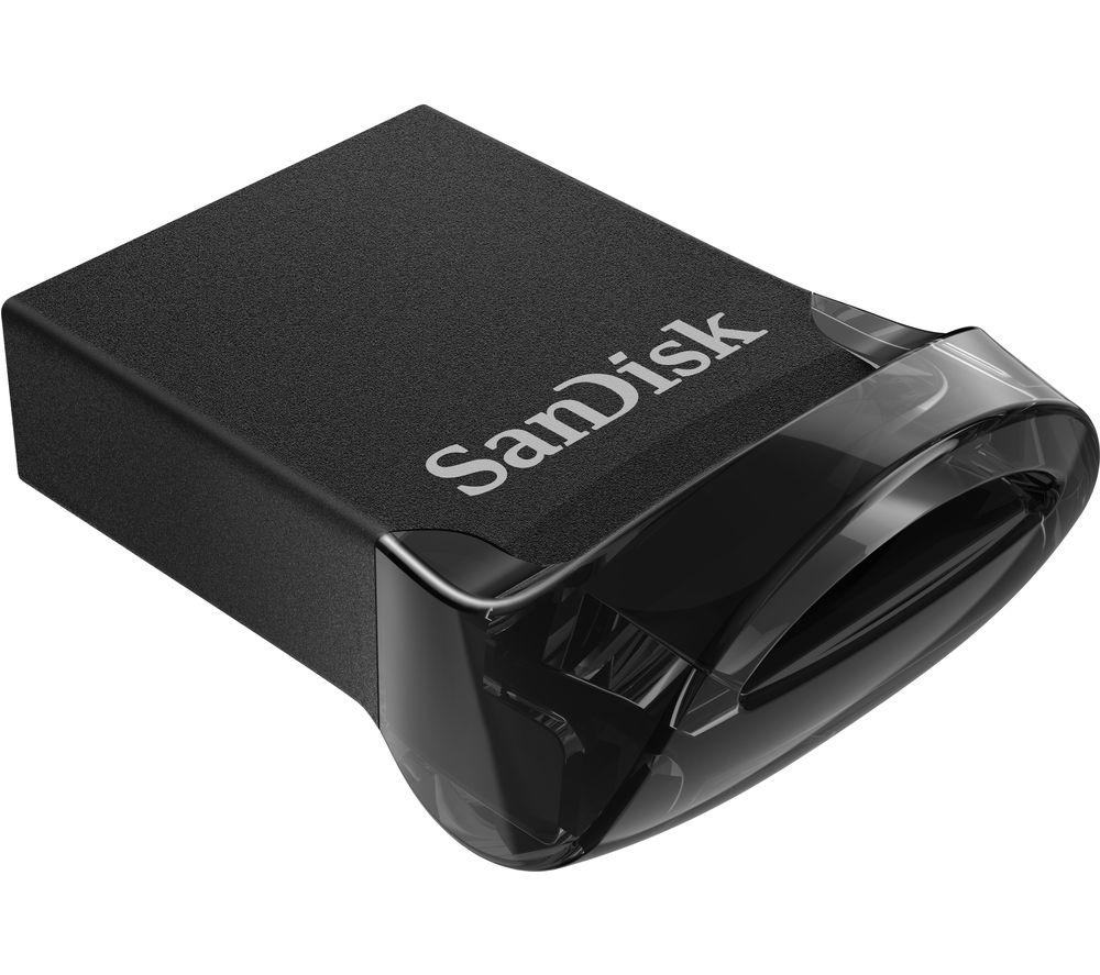 SANDISK Ultra Fit USB 3.1 Memory Stick - 256 GB, Black