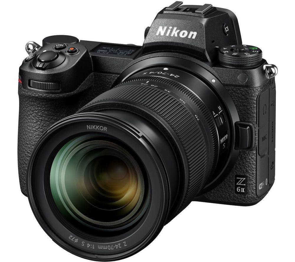 NIKON Z 6II Mirrorless Camera with NIKKOR Z 24-70 mm f/4 S Lens