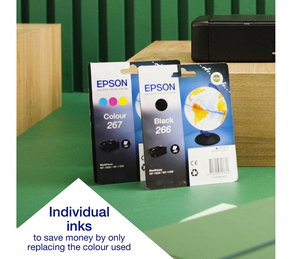EPSON WorkForce WF-110W Wireless Inkjet Printer