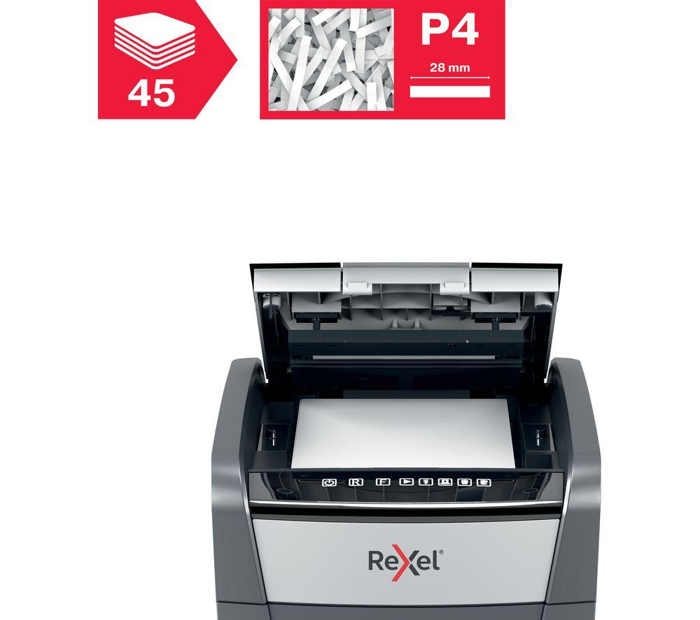REXEL Optimum AutoFeed 2020045X Aktenvernichter Partikelschnitt