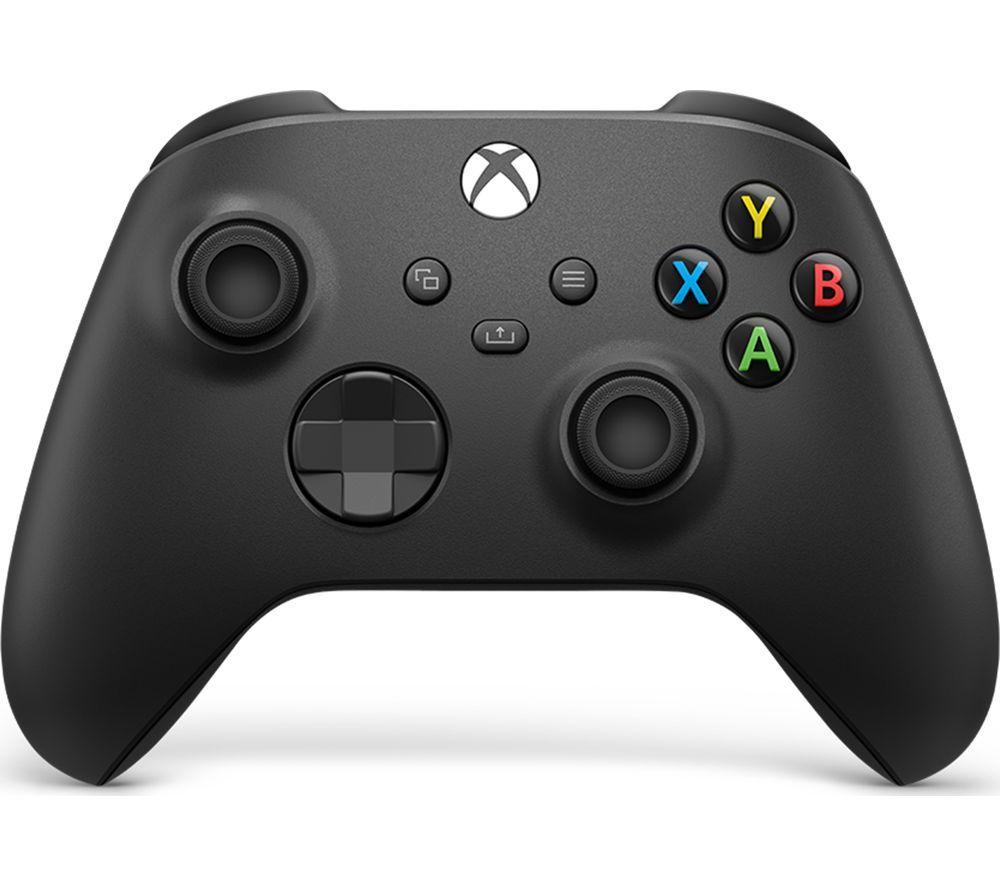 XBOX Wireless Controller & Venom XBOX Series X/S Twin Docking Station Bundle - Carbon Black