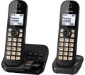 PANASONIC KX-TGC462EB Cordless Phone - Twin Handsets ,Black