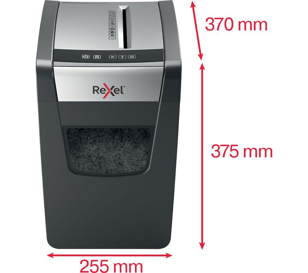 REXEL Momentum X312-SL Cross Cut Paper Shredder