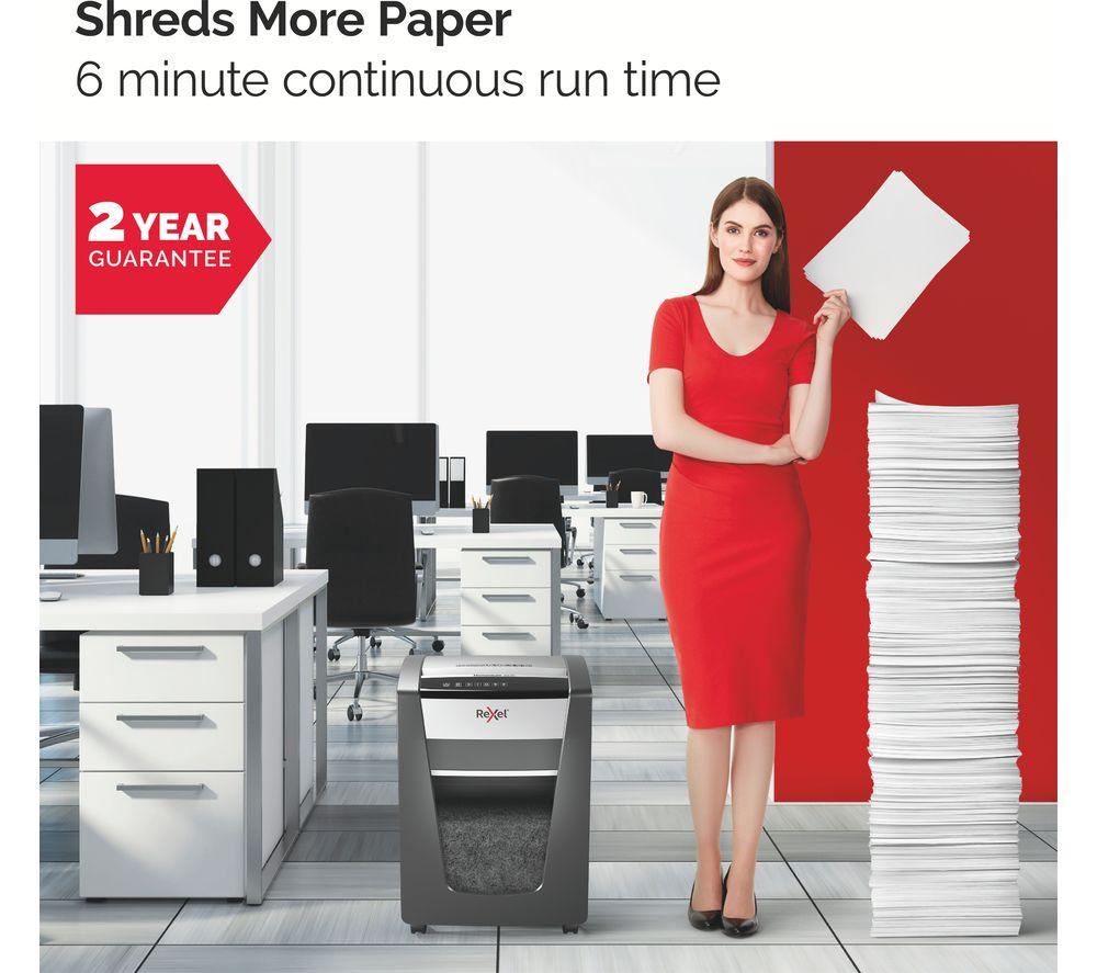 REXEL Momentum X312-SL Cross Cut Paper Shredder