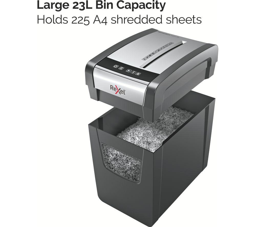 REXEL Momentum X312-SL Cross Cut Paper Shredder
