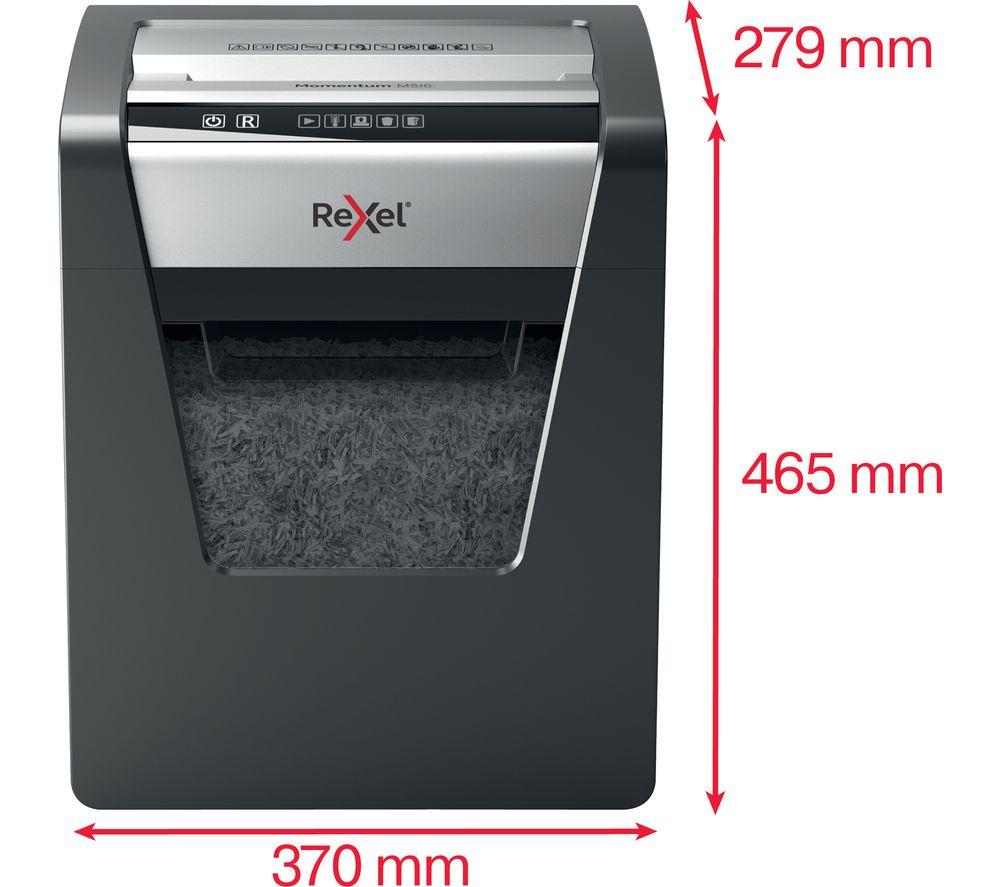 REXEL Momentum M510 Micro Cut Paper Shredder