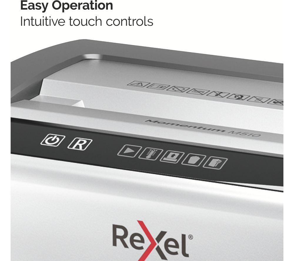 REXEL Momentum M510 Micro Cut Paper Shredder