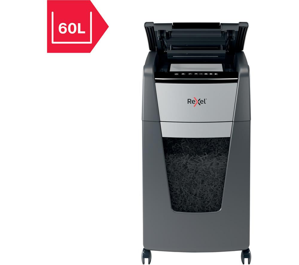 REXEL Optimum AutoFeed+ 225M Micro Cut Paper Shredder