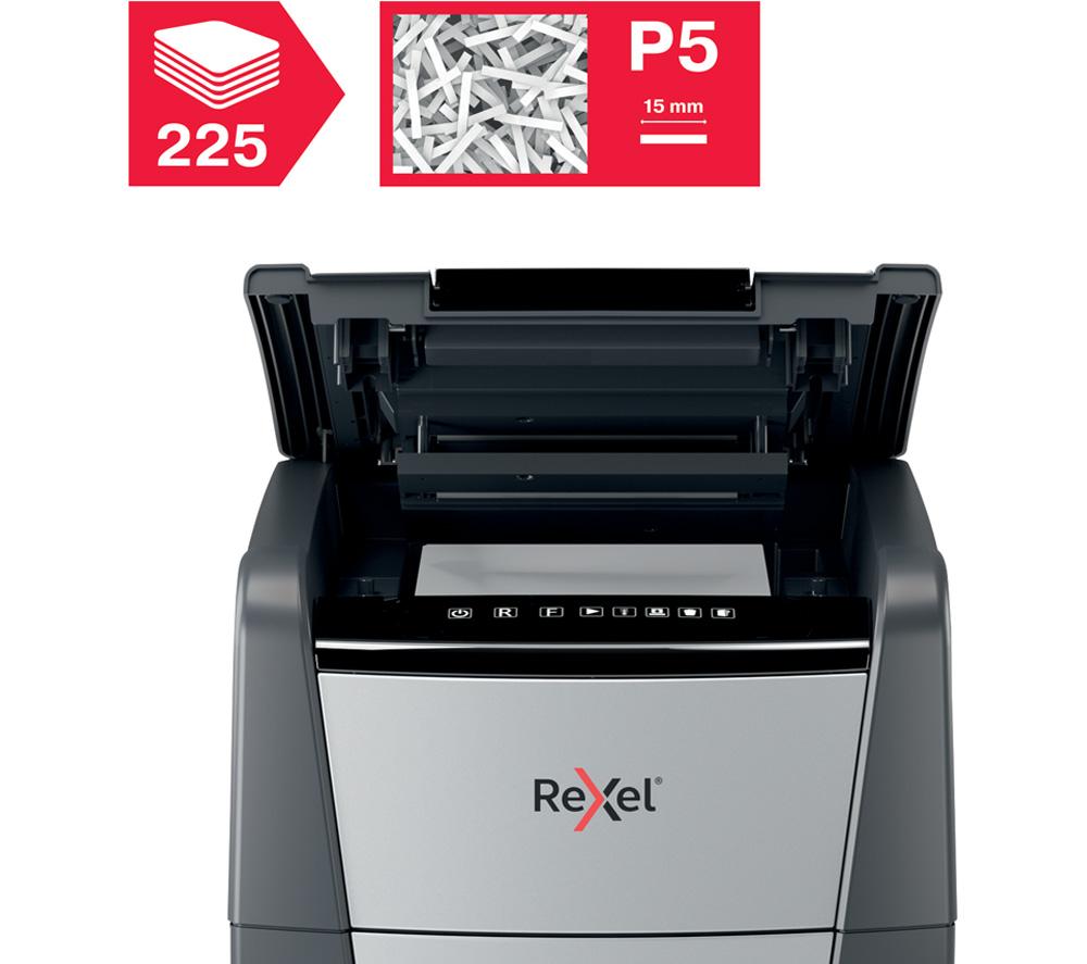REXEL Optimum AutoFeed+ 225M Micro Cut Paper Shredder