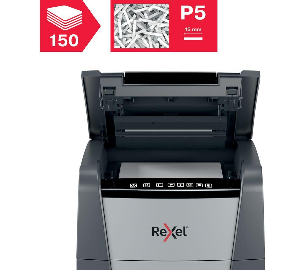 REXEL Optimum AutoFeed+ 150M Micro Cut Paper Shredder