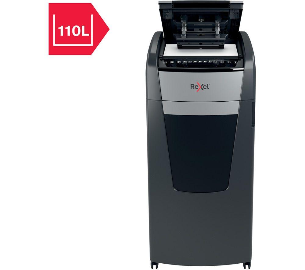 REXEL Optimum AutoFeed+ 600X Cross Cut Paper Shredder