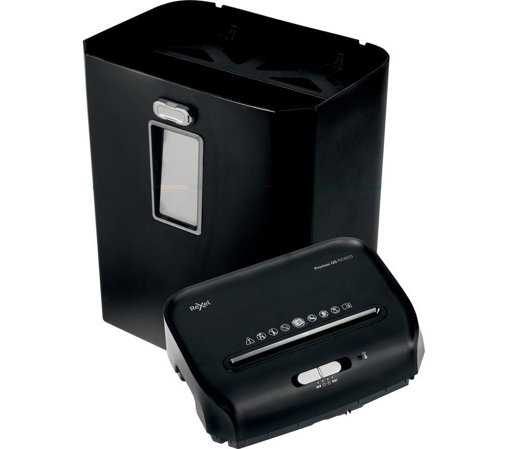 REXEL ProMax QS REX623 Cross Cut Paper Shredder