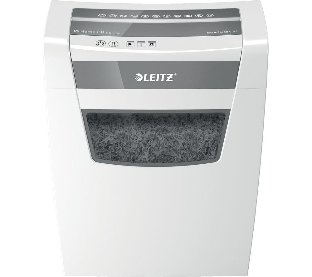 LEITZ IQ Home Office Cross Cut Paper Shredder