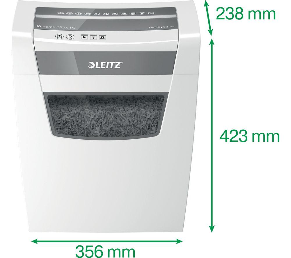 LEITZ IQ Home Office Cross Cut Paper Shredder